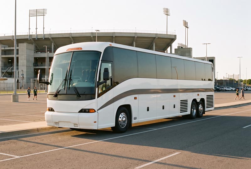 Sports Team Charter Bus Rentals in Dayton, OH