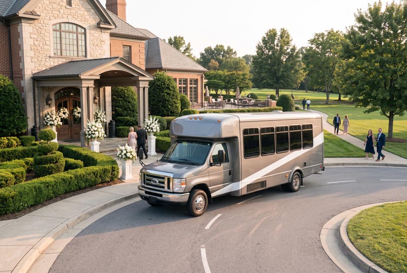 Wedding Shuttle Bus Services in Dayton, OH